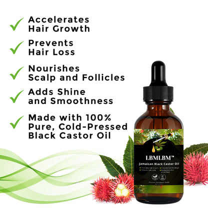 ⚡50% OFF⚡LBMLBM® Jamaican Black Castor Oil For Hair Growth & Eyebrow Nourishment