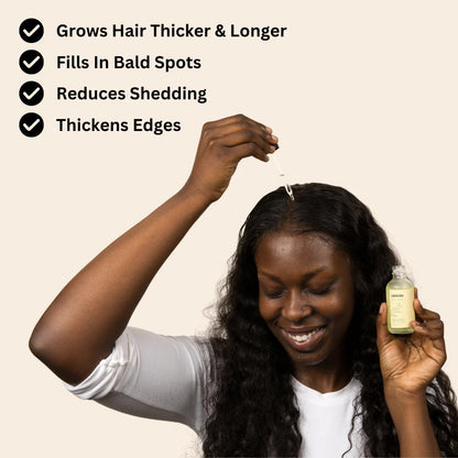 𝑶𝒇𝒇𝒊𝒄𝒊𝒂𝒍 𝑺𝒕𝒐𝒓𝒆 | LBMLBM® Ultra-Fast Growth Oil for Thinning Hair